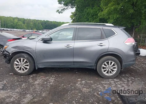 2016 Nissan Rogue Sv из США, поврежденный, VIN KNMAT2MV4GP700375